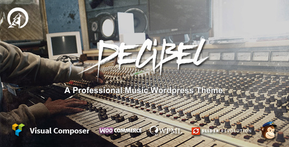 01 Preview.  large preview 1 - Decibel - Professional Music WordPress Theme