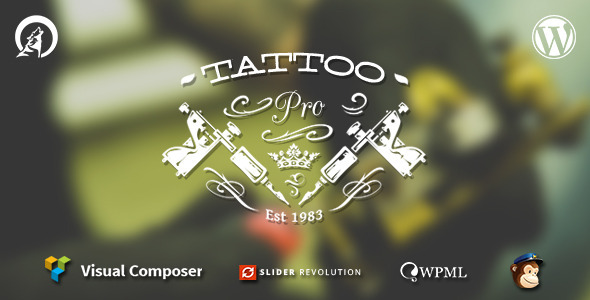 01 Preview.  large previews  - Tattoo Pro - Your Tattoo Shop WordPress Theme