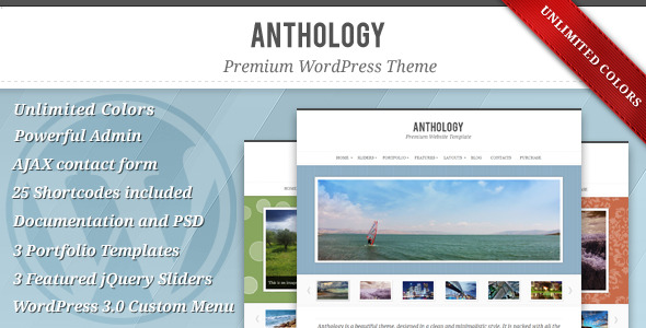 preview.  large preview 3 - Anthology - Elegant WordPress Theme
