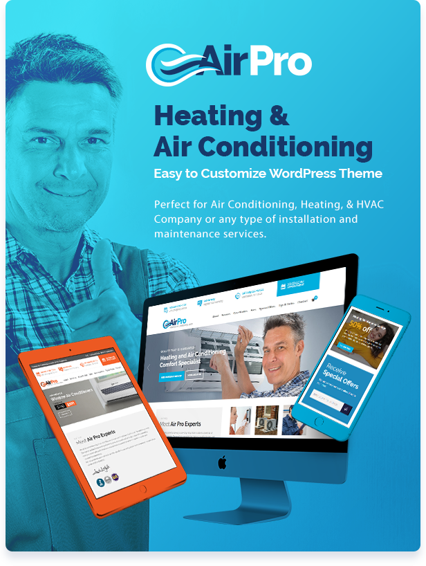 airpro6 - AirPro - Heating and Air conditioning WordPress Theme for Maintenance Services