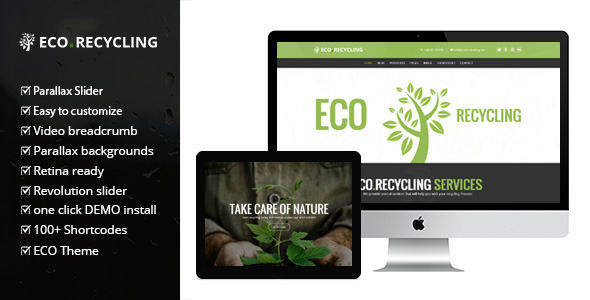eco - Eco Recycling - Ecology & Nature WordPress Theme
