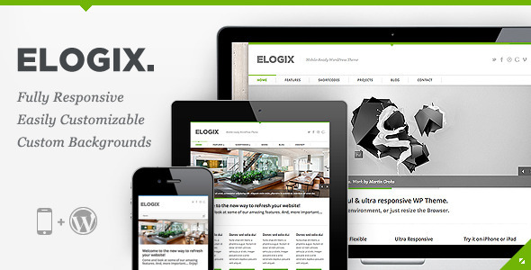 elogix - ELOGIX - Responsive Business WordPress Theme