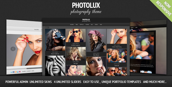 photolux - Photolux - Photography Portfolio WordPress Theme