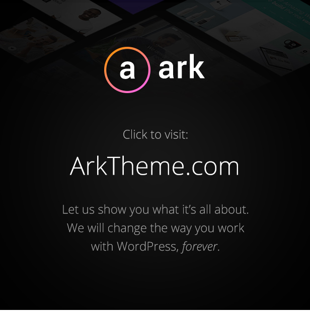 the ark3 - The Ark | WordPress Theme made for Freelancers