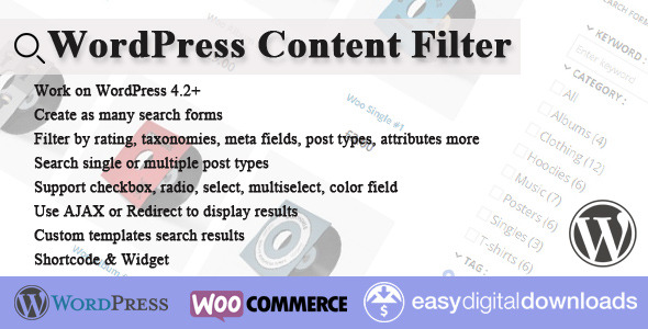 content - WordPress Content Filter