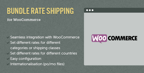 ecommerce - WooCommerce E-Commerce Bundle Rate Shipping