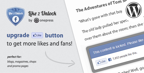 like - Like 2 Unlock for Wordpress