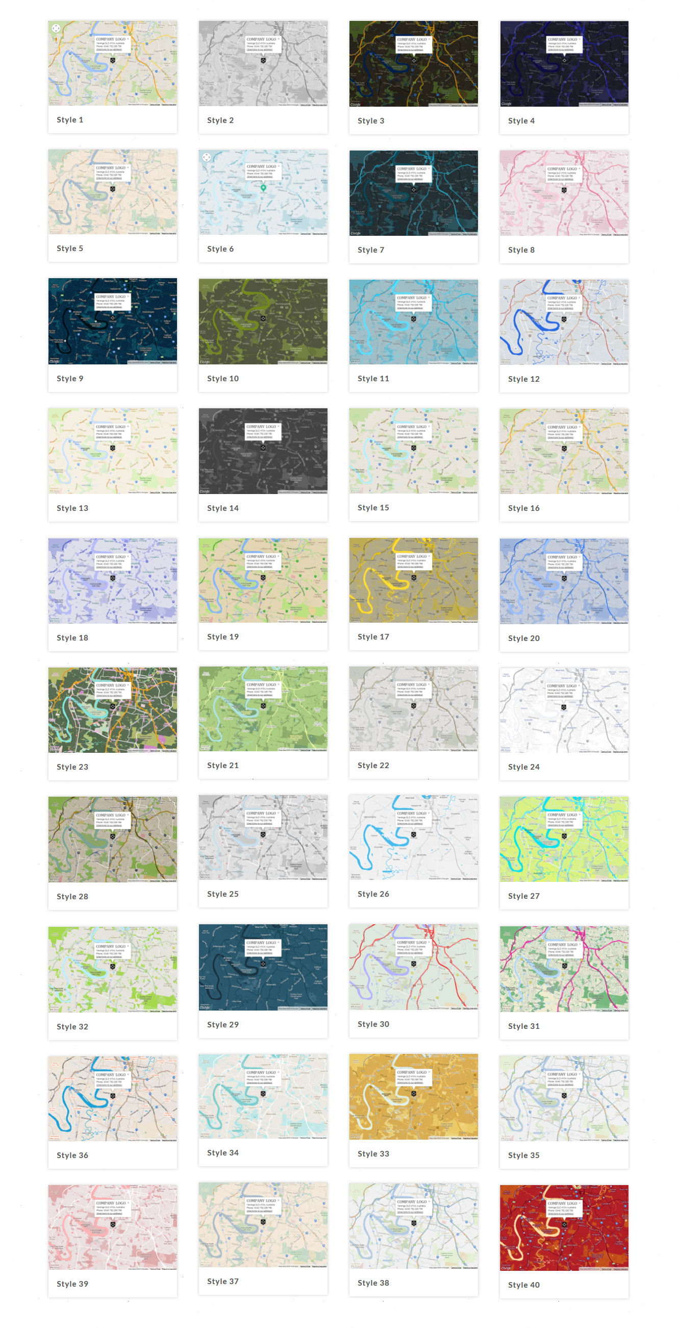 maps3 - Responsive Styled Google Maps - WordPress Plugin