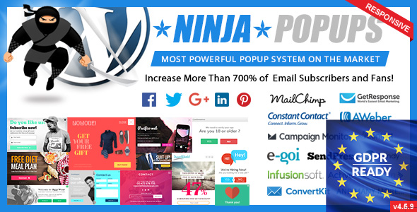 ninja - Popup Plugin for WordPress - Ninja Popups
