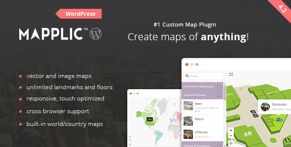 mapplic - Mapplic - Custom Interactive Map WordPress Plugin