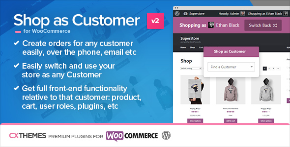 shop - Shop as Customer for WooCommerce