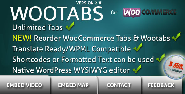 wootabsadd - WooTabs,Add Extra Tabs to WooCommerce Product Page