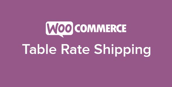 3WooCommerce Table Rate Shipping - Table Rate Shipping